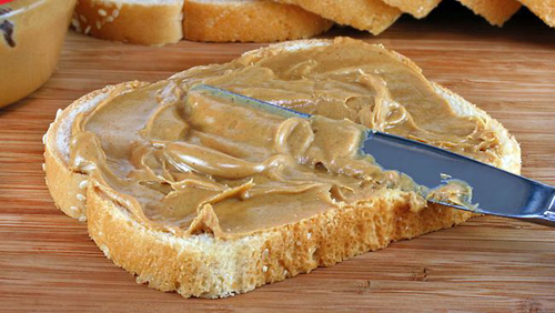Homemade Peanut Butter and Bread